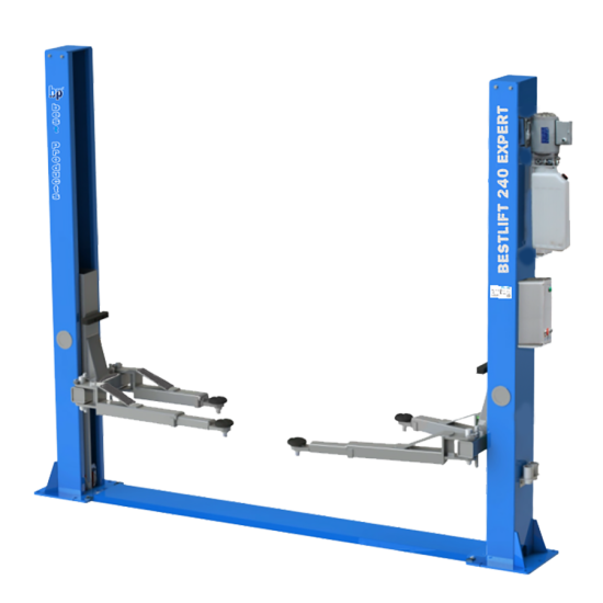 Podnośnik 2-kolumnowy Bestlift 240 Expert